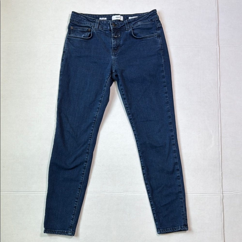 CLOSED Women's Dark Blue Skinny‎ Jeans Baker Italian Power Stretch Denim Size 28